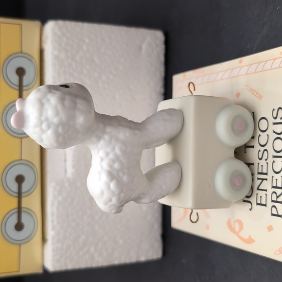 VGT, Precious Moments 'Happy Birthday Little Lamb #1 Enesco All Aboard . - Picture 4 of 7